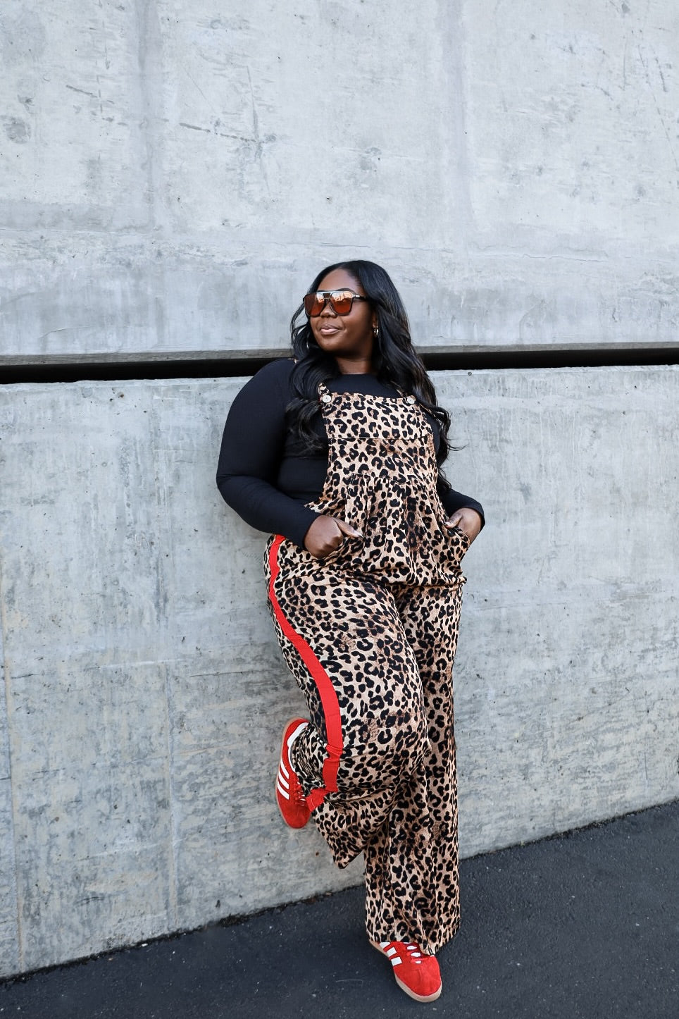 Harlow Lightweight Leopard Jumpsuit