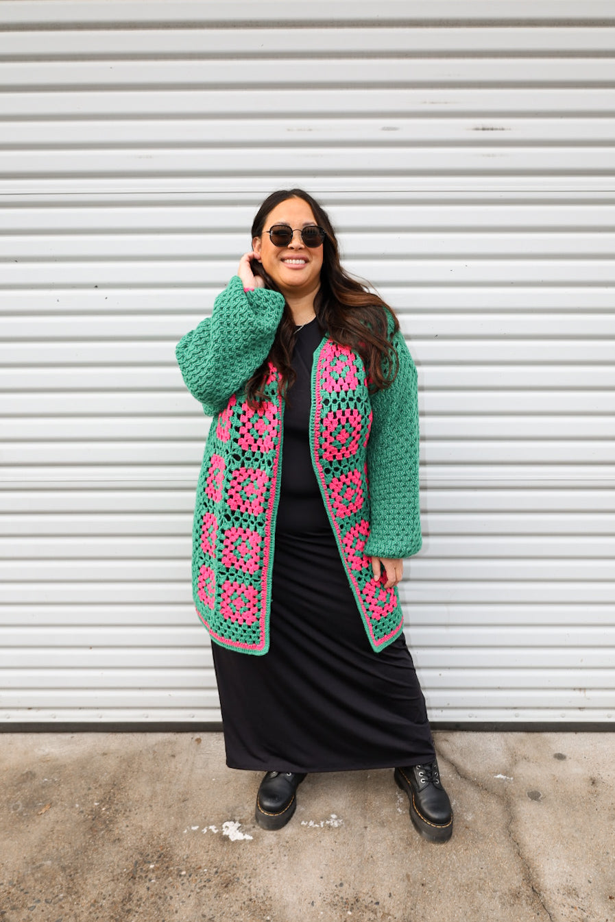 Hooked On A Feeling Crochet Longline Cardigan