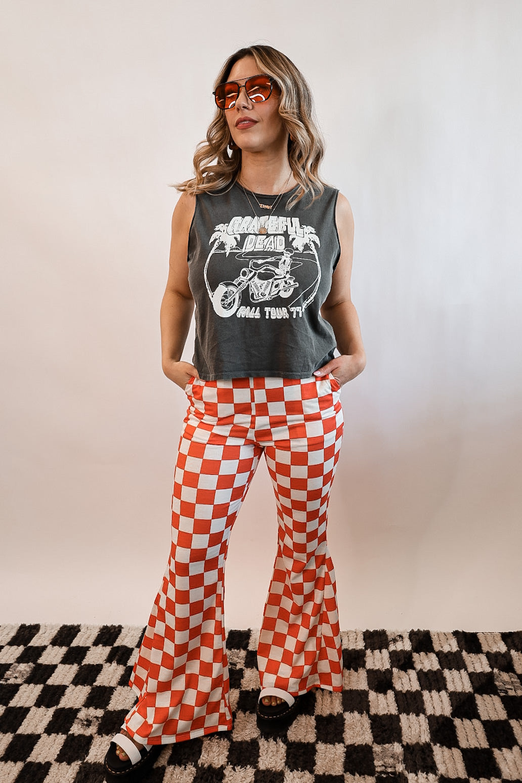 Tennessee Orange Checkered Pants – F+I Collective